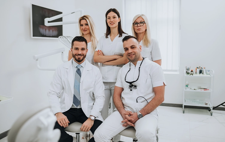 dental team working together