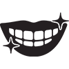 advanced technology and digital smile design icon