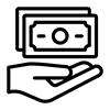financial accessibility and payment options icon