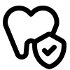 tooth preservation and natural smile icon